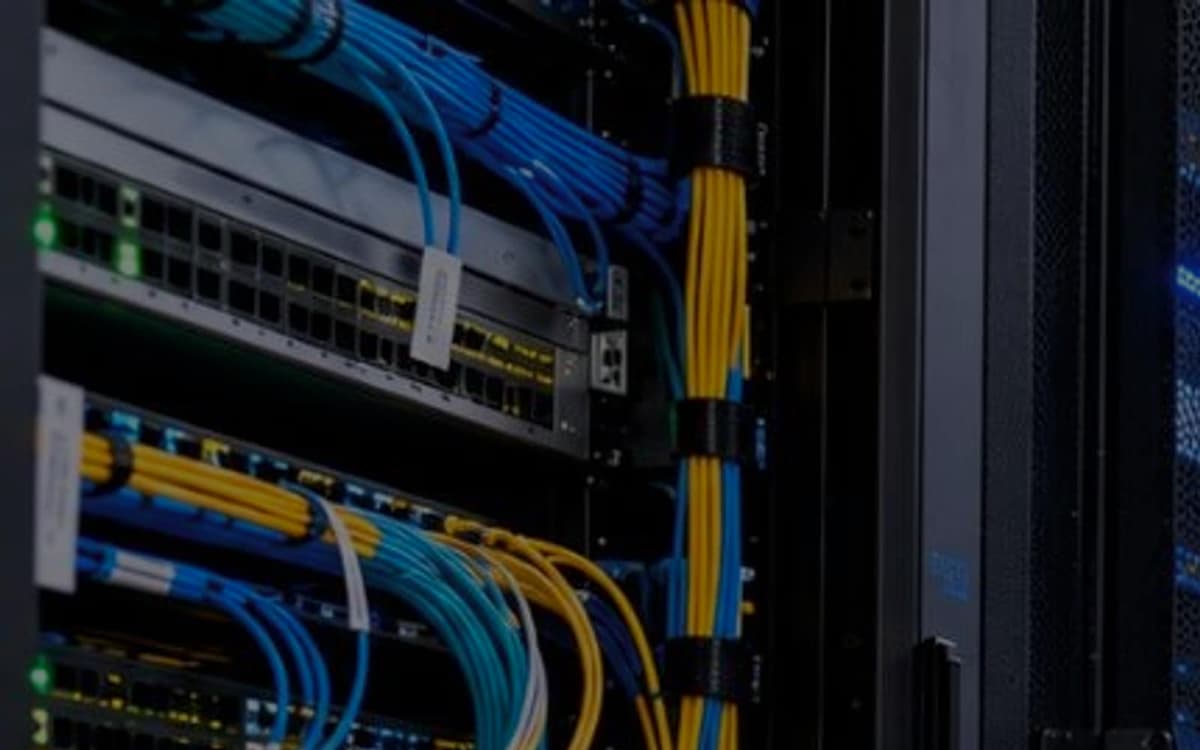 Data center racks and network cabling